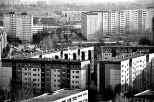 Plattenbau in Berlin, Quelle: gnubier/pixelio.de